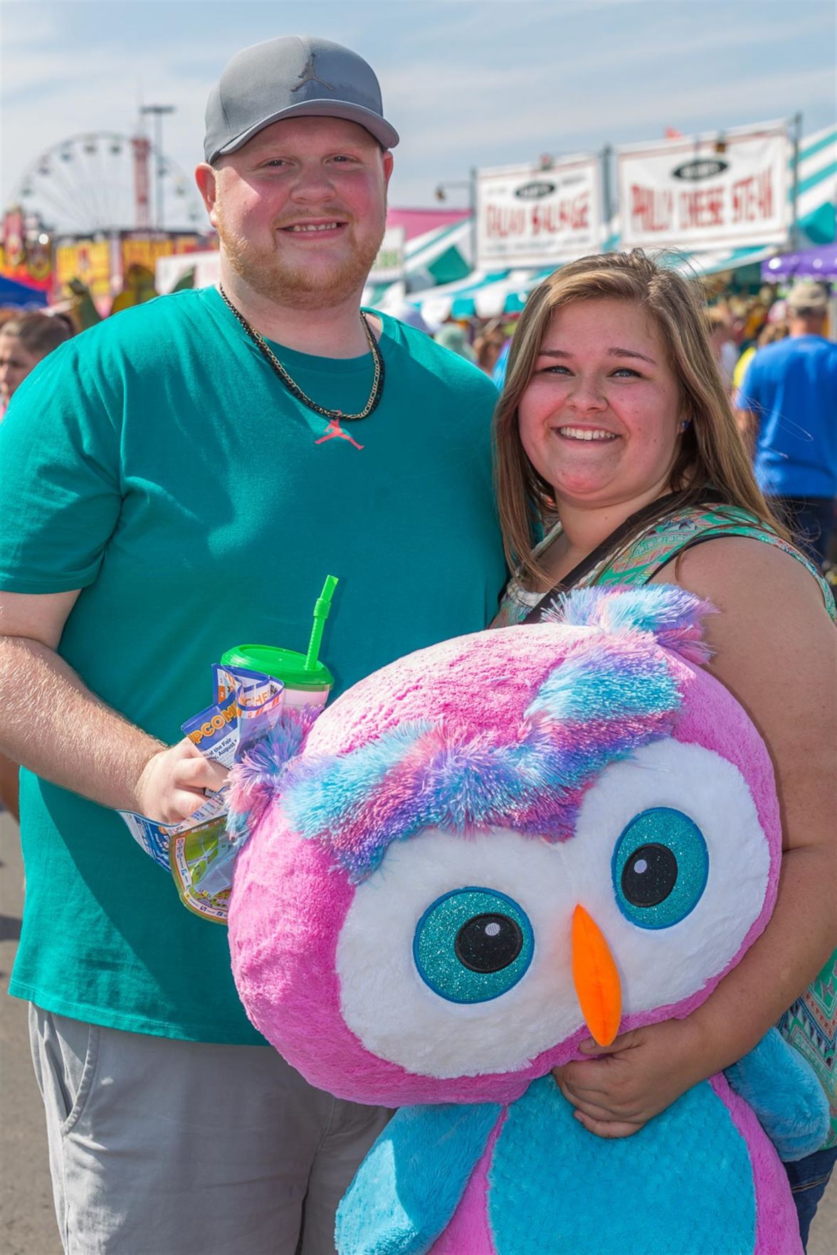 Smiles on Sunday at the Erie County Fair